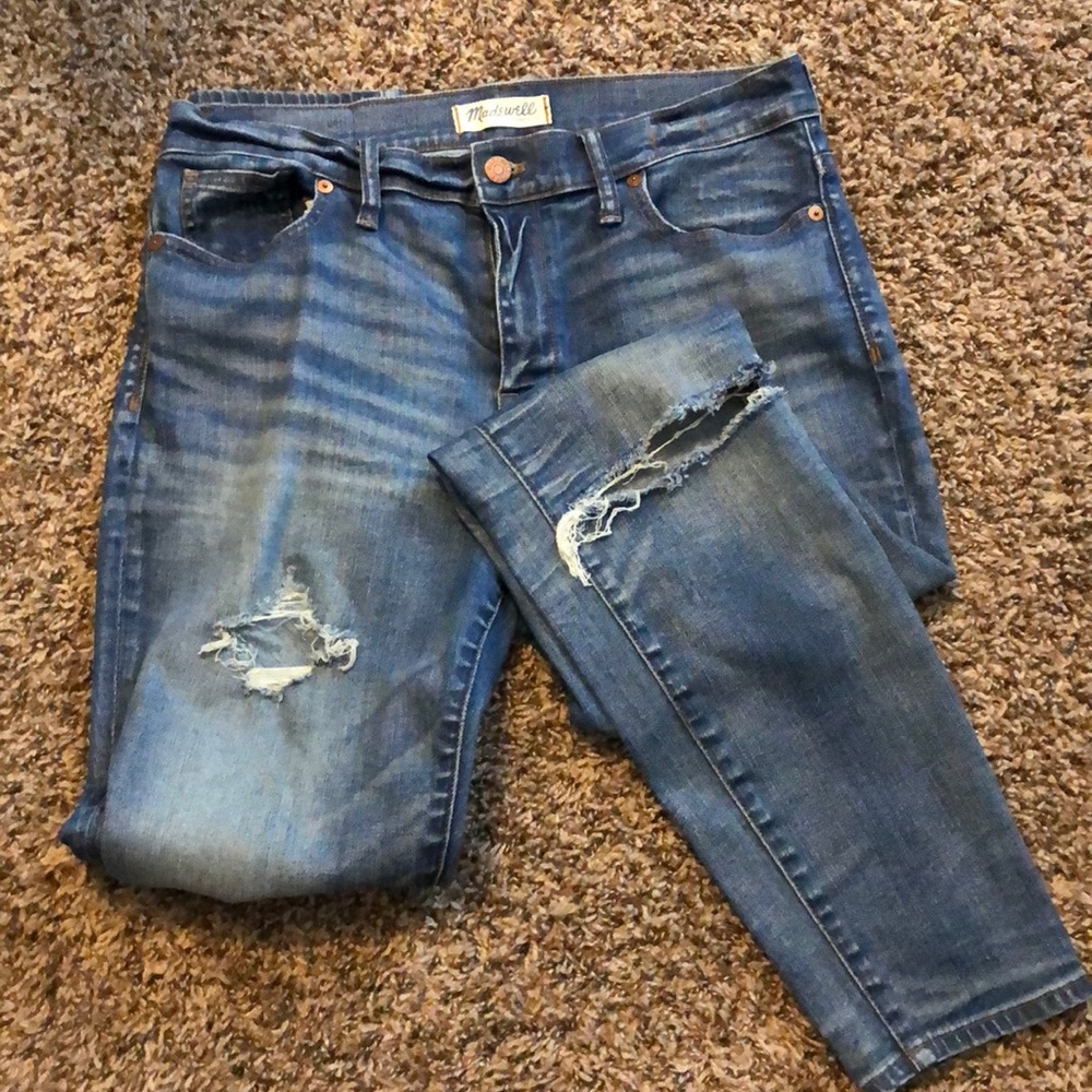 Madewell High Riser Skinny Jeans